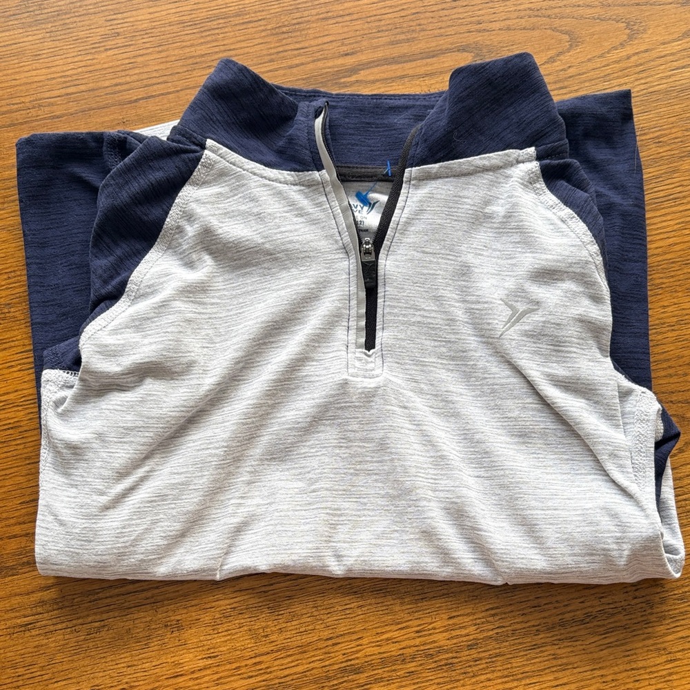 Old Navy Active Gray and Navy Pullover